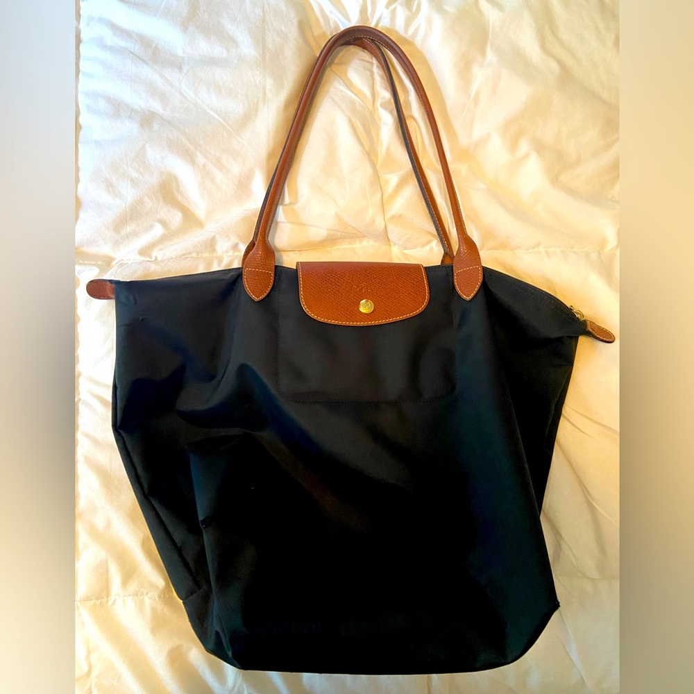 Longchamp black tote